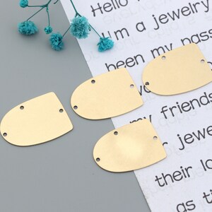 Special shaped brass earring connector,Brass earrings,Earring findings,Earring connector,Earring charms,Earring pendant Earring parts SE0384