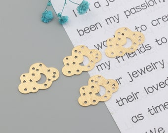 Special Shapes brass earring accessories,Brass earrings,Earring findings,Earring connector,Earring charms,Earring pendant parts SE0225
