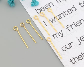 Gold Plated brass Ear line,Nine character needle,Brass earring charms,earring connector,earring pendant,earring findings  SE0369