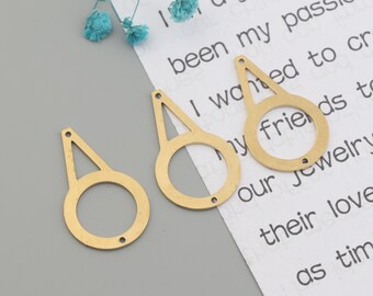 Special Shapes brass earring accessories,Brass earrings,Earring findings,Earring connector,Earring charms,Earring pendant parts SE0227