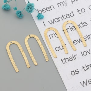 Arched shape brass earring accessories,Brass earrings,Earring findings,Earring connector,Earring charms,Earring pendant parts SE0333