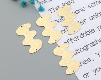 Special shape brass earring connector,Brass earrings,Earring findings,Earring connector,Earring charms,Earring pendant Earring parts SE0394