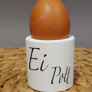 Egg cup egg holder Raysin white image 4