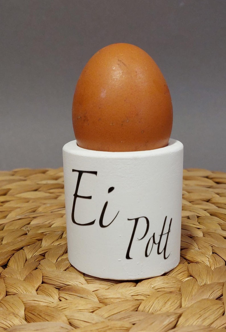 Egg cup egg holder Raysin white image 4