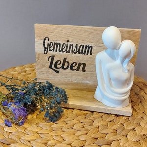 Couple figure wedding gift Raysin decoration