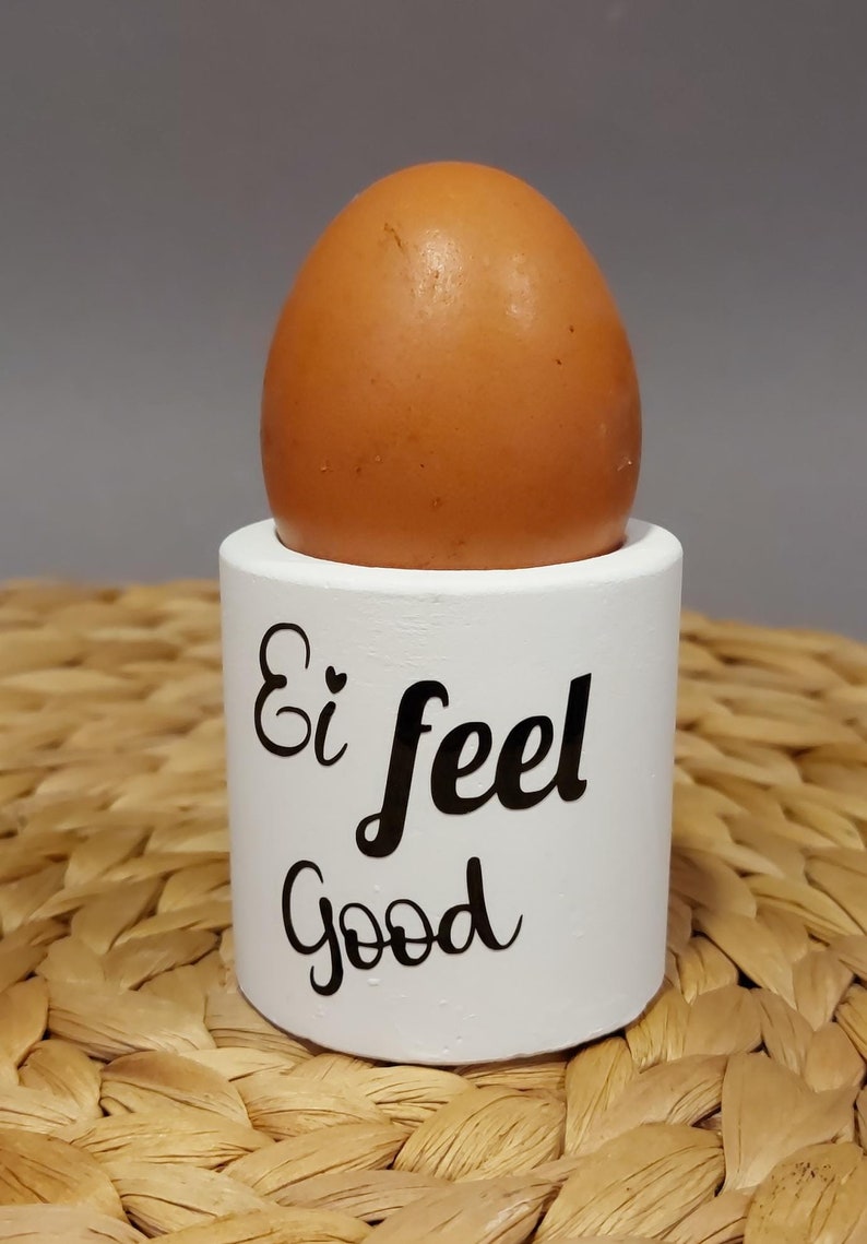 Egg cup egg holder Raysin white image 3