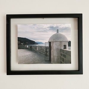 European DIGITAL PRINT; Dubrovnik Croatia wall decor; Greece buildings; European Architecture; Building art; Terrazzo and tile