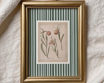 Vintage Floral Wall Art Instant Download Vintage Art Decor Living Room Art Print Vintage Neutral Nursery Wall Art Neutral Art Print Gift