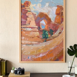 Arches National Park Poster Wall Art Print Digital Download Utah State Poster Arches National Park Home Decor Utah Dorm Art Print State Utah