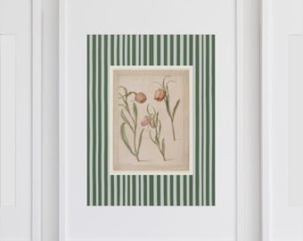 Vintage Floral Wall Art Instant Download Vintage Art Decor Living Room Art Print Vintage Neutral Nursery Wall Art Neutral Art Print Gift