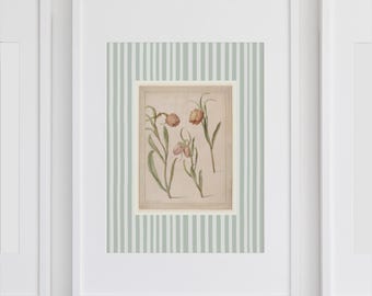 Vintage Floral Wall Art Instant Download Vintage Art Decor Living Room Art Print Vintage Neutral Nursery Wall Art Neutral Kitchen Decor