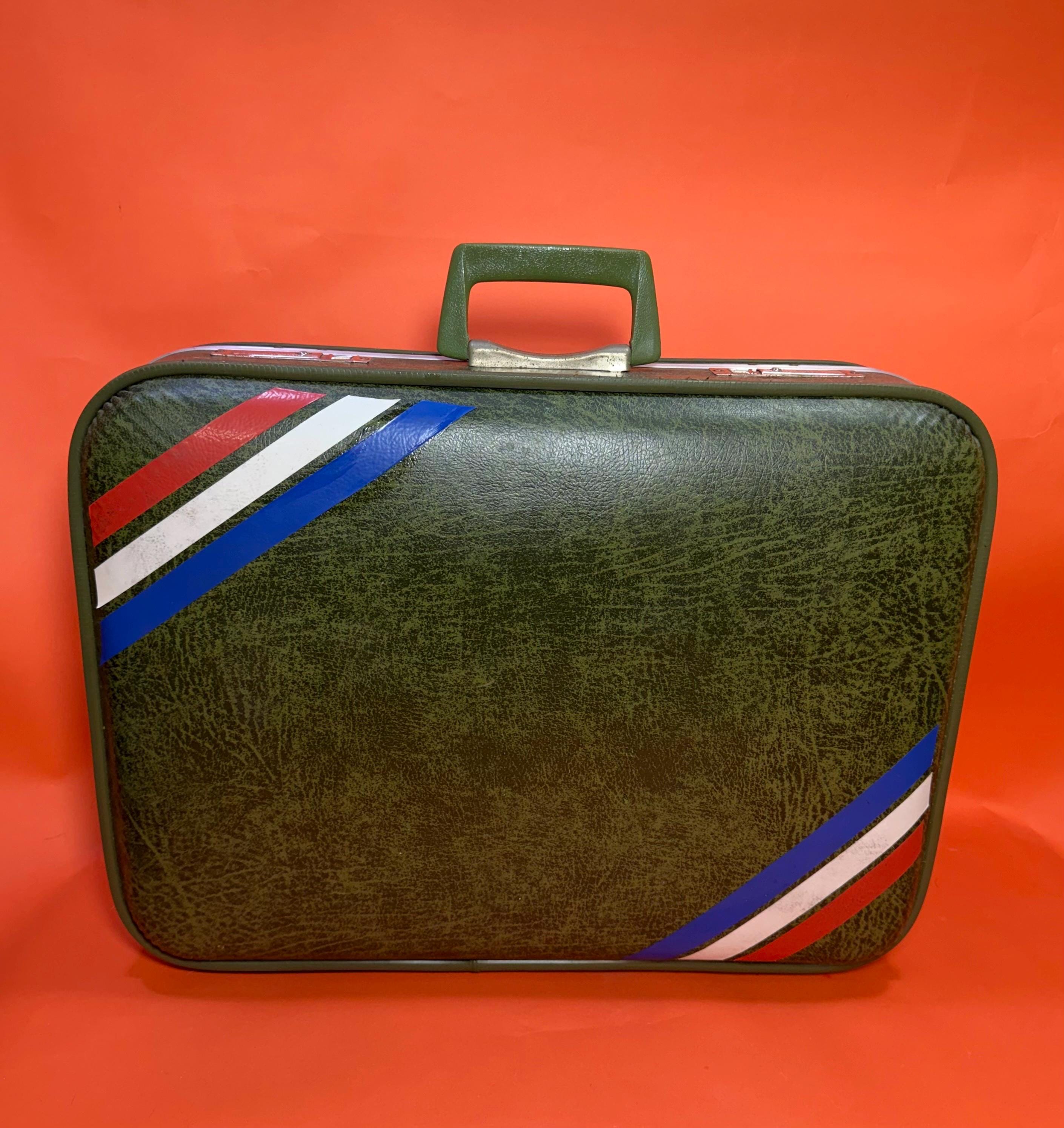 Vintage 70s Suitcase - Etsy