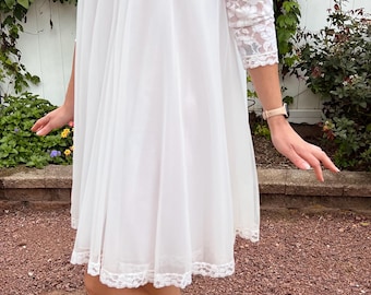 60s Blanche by Erica MacGowan lingerie set - Bridal white