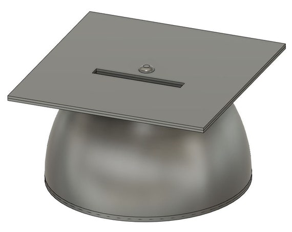 grad hat card box Graduation Cap - How to Alter store-bought Cap Card box and How to make it more sturdy Beistle Graduation Decor/Grad Cap Card