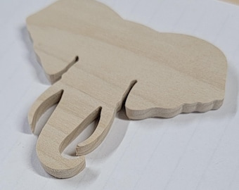 Elephant - Delta Sigma Theta - Wood Cutout