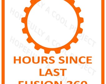 Hours Since Last Fusion 360 Crash