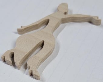 Lady Fortitude - Delta Sigma Theta - Wood Cutout