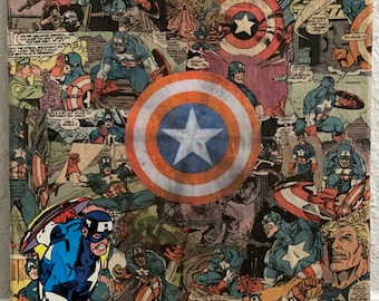 Comic Canvas Art -Marvel/DC Heroes & Villains