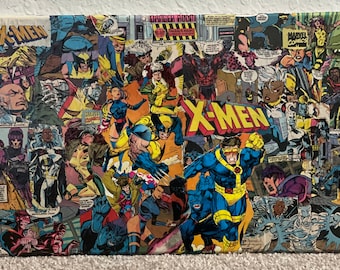 Comic Canvas Art -Marvel/DC Heroes & Villains