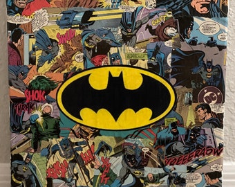 Comic Canvas Art -Marvel/DC Heroes & Villains