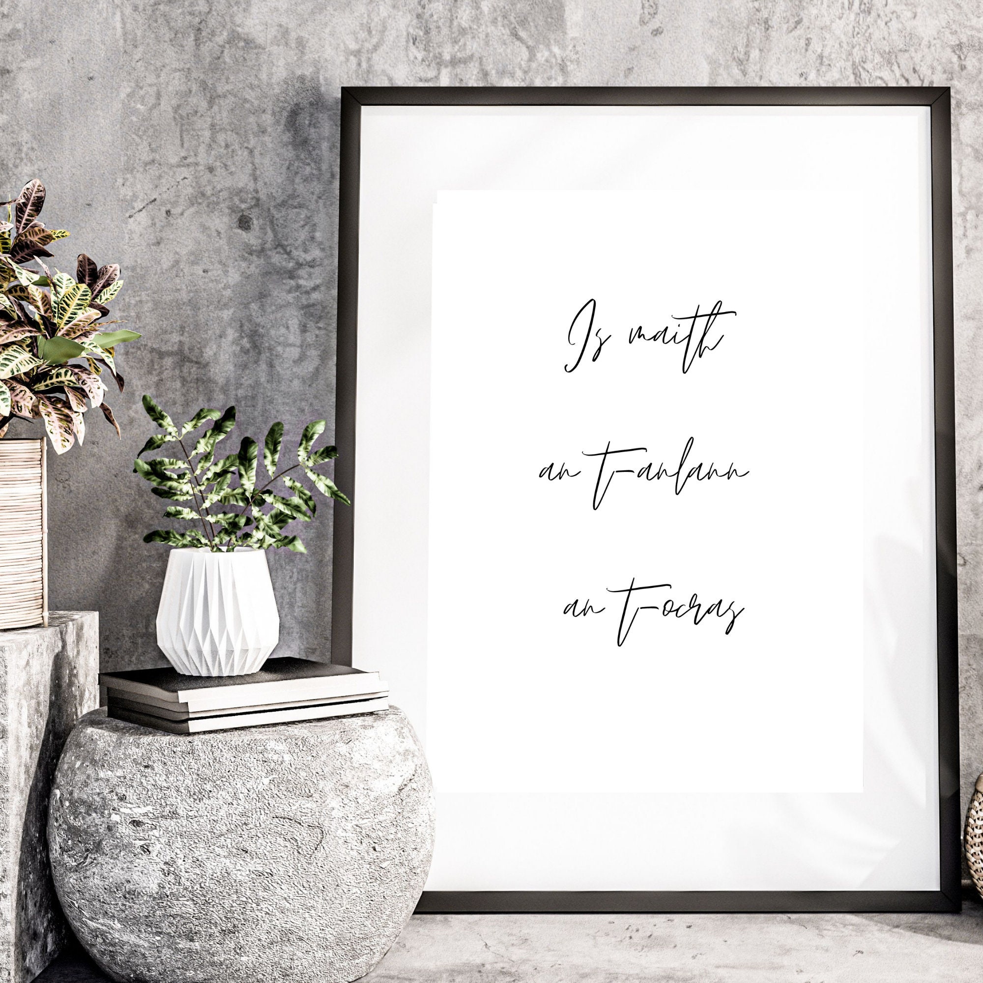 Gaeilge Ardleibhéal, image size:2000x2000