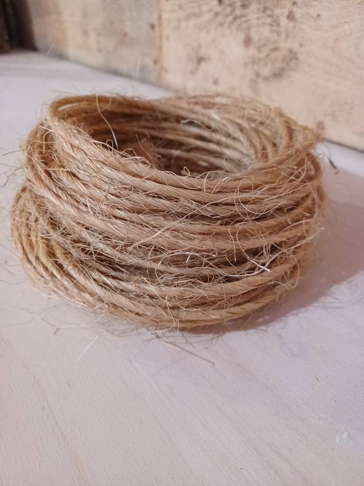 10ft Baling Twine Horse Lead / All Upcycled Materials 