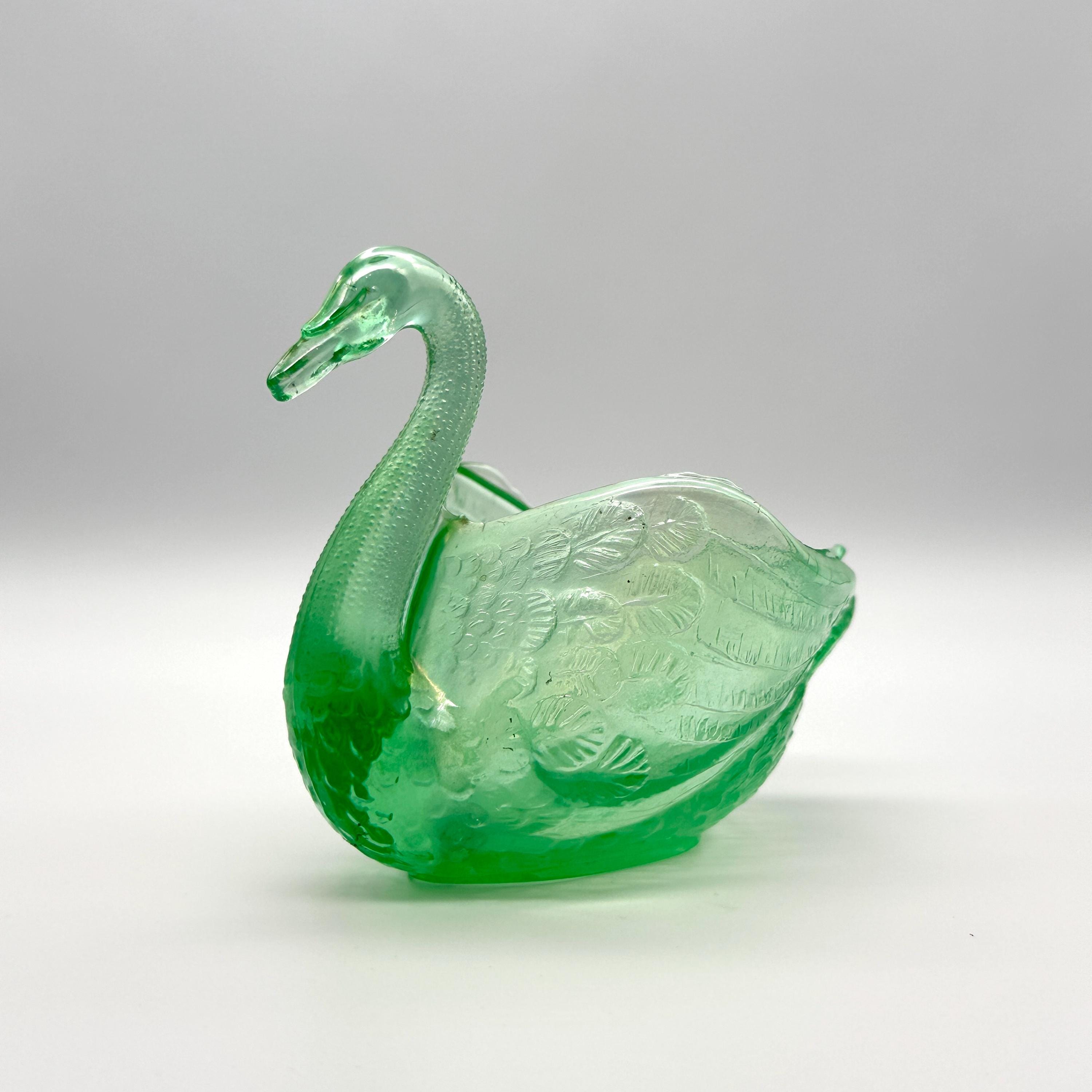 Green Fenton Glass - Etsy
