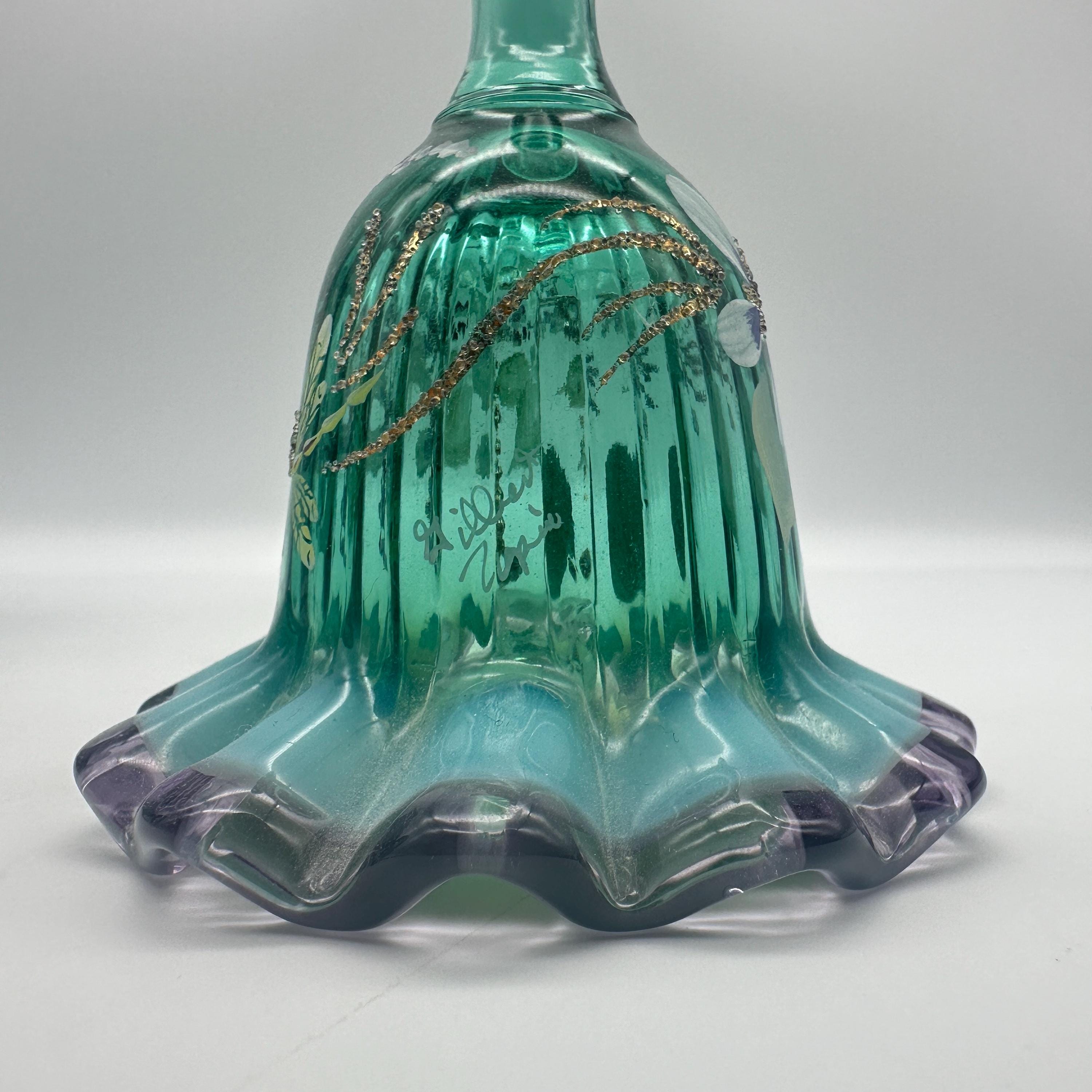 コクサイ NEW CENTURY Vintage Fenton New Century XXI Collection Basket & Bell Set