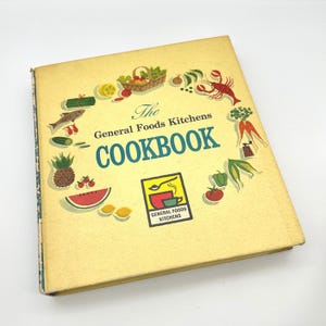The General Foods Kitchen Cookbook, Hardcover, Copyright 1959, with Color Photos