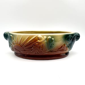 NS Co. USA Siesta Time Southwest Planter, Man With Sombrero