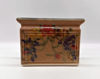 Folsom Pottery Clouds Napkin Holder, 2011, 4 1/4” tall
