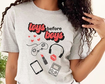 Video Game Shirt | Gamer Girl Shirt | Gift for Daughter | Galentines Day Gifts | Galentines Day | Anti Valentine