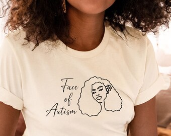 Autism Shirt | Autism Acceptance | Autism in Black Women | Neurodivergent Shirt | Black Female Autism | Autism Awareness