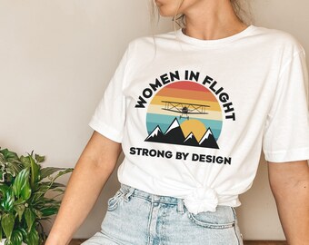 Women Engineer Gift | Aerospace Engineering | Flight Shirt Gift | Airplane Gifts | Female Engineer | Female Pilot Shirt