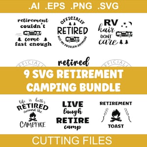 Feu de camp Retrait SVG | SVG retiré | Drôle de retraite SVG | Bonne retraite svg | Chemise de retraite svg