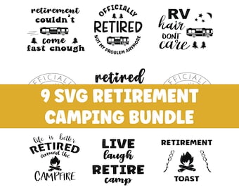 Campfire Artwork Retirement SVG | Retired SVG | Funny Retirement SVG | Happy Retirement svg | Retirement Shirt svg