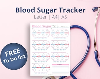 Blood Sugar Log | Blood Sugar Tracker