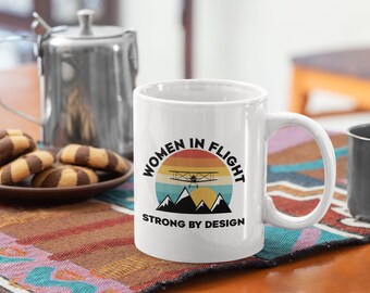 Mug Gift for Women in Engineering | STEM Gifts | Aerospace Engineering | Flight Gifts | Airplane Gift for Her