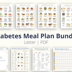 Piano alimentare per il diabete / Elenco degli alimenti per diabetici / Tabella degli alimenti per diabetici / Guida a cosa fare e cosa non fare / Registro della glicemia / Basso contenuto di carboidrati
