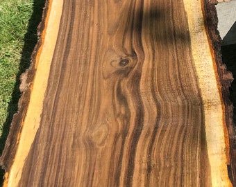 Wood Slabs Live edge- Black Walnut, New Stock!