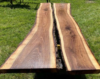 Live Edge Black Walnut Slab: 1" Thick Custom Lumber