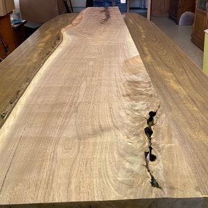 Crafting supply Live edge Wood Slabs kiln dried  ready for DIY Epoxy projects - Black Walnut wood,*epoxy not included*