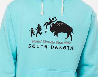 South Dakota Tossin' Tourists Sweatshirt - Purist Blue