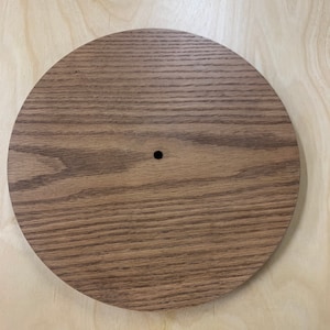 DIY 11” Red Oak Clock Blanks