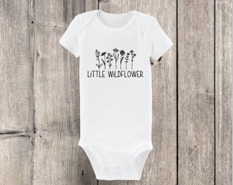 Little Wildflower Bodysuit/Onesie