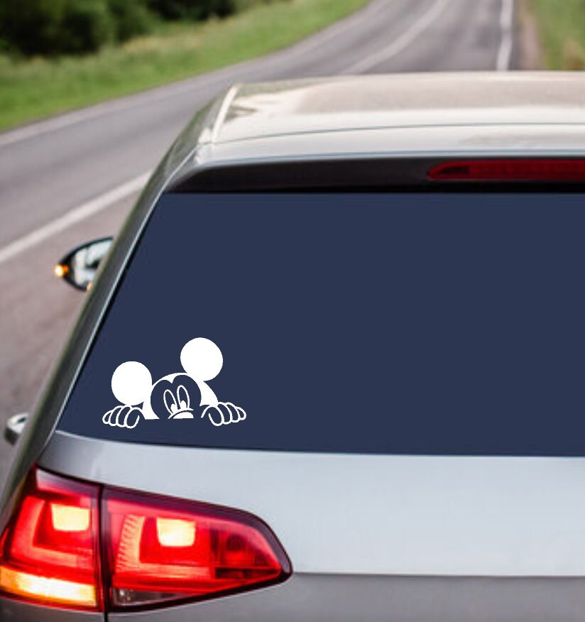 Mickey Window Decal - Etsy