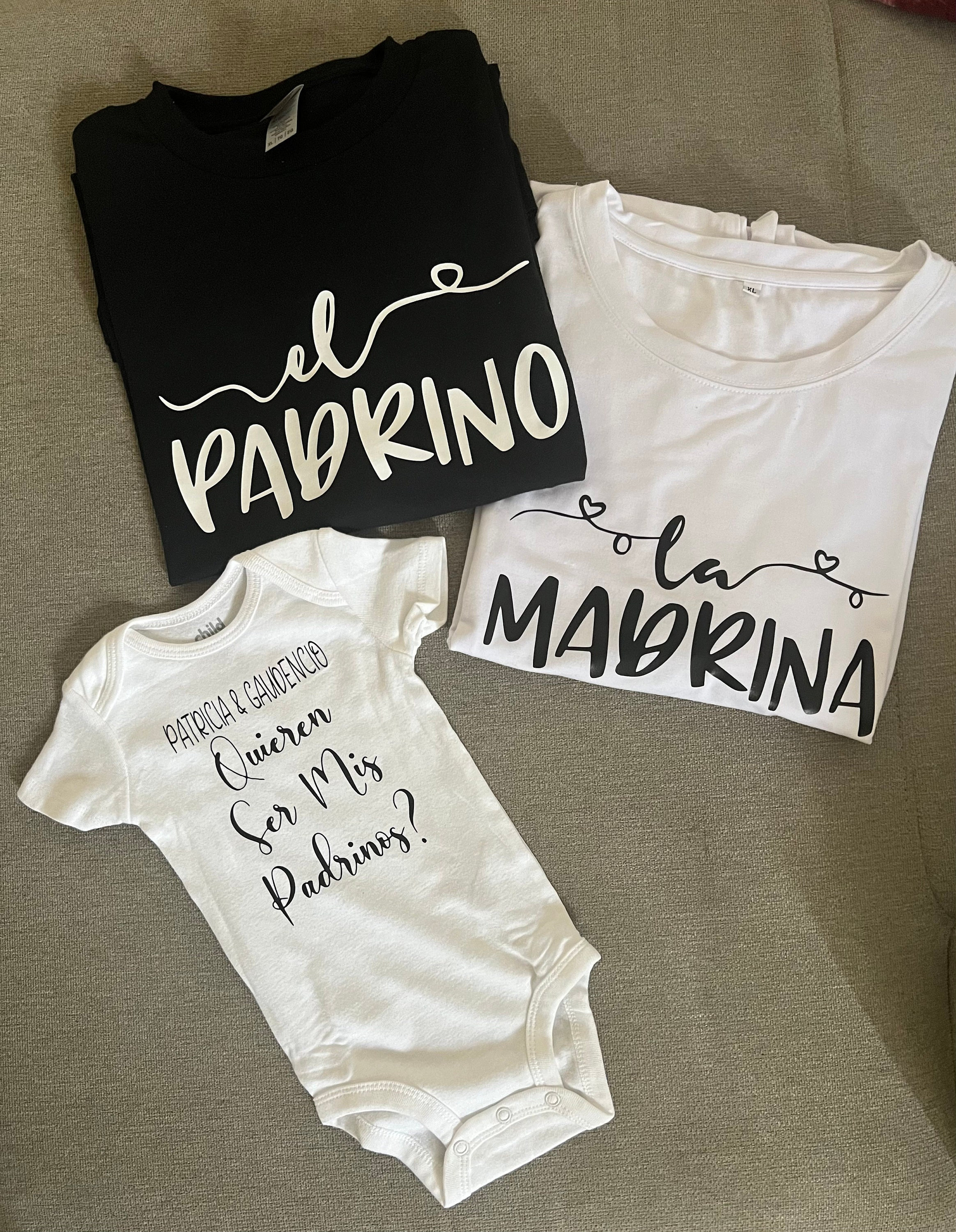 Camisetas para padrinos sale