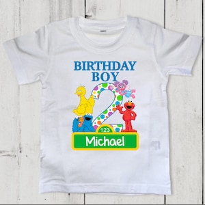 Sesame Street Birthday Shirt image 2