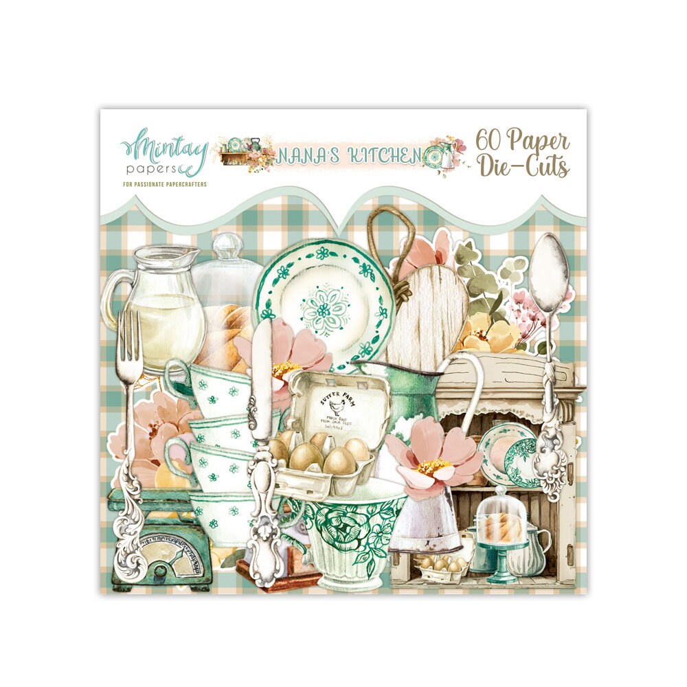 Mintay Papers Die Cuts Nana's Kitchen  NEU!! – happyvintagecrafter