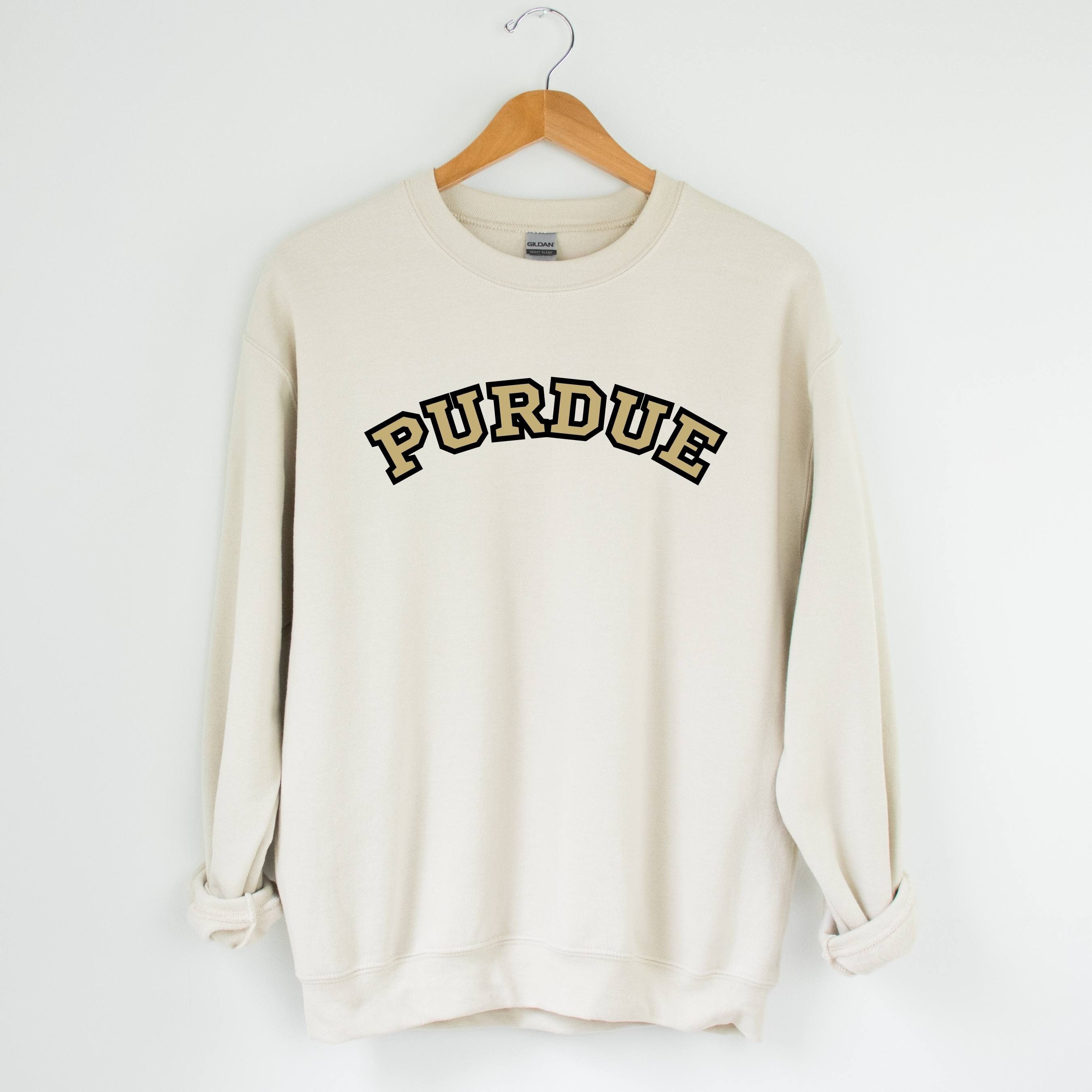 Purdue University Sweatshirt Purdue Sweatshirt Boilermaker - Etsy Israel